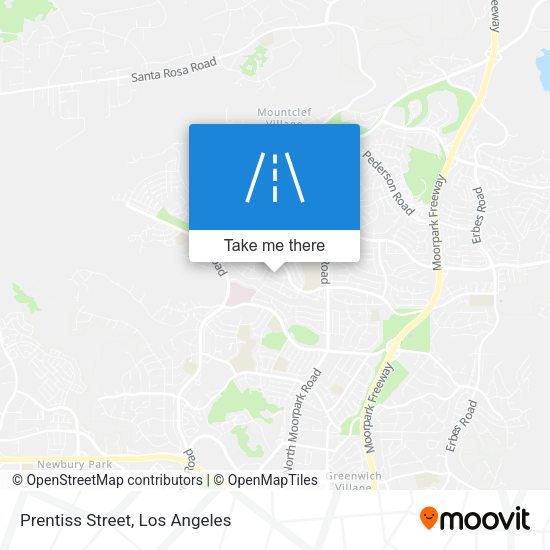 Mapa de Prentiss Street