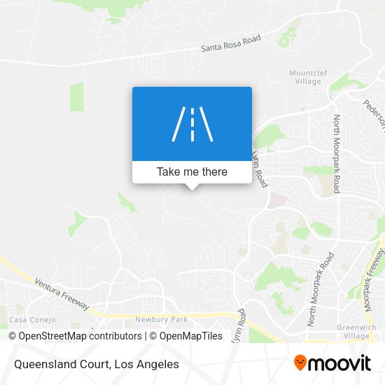 Queensland Court map