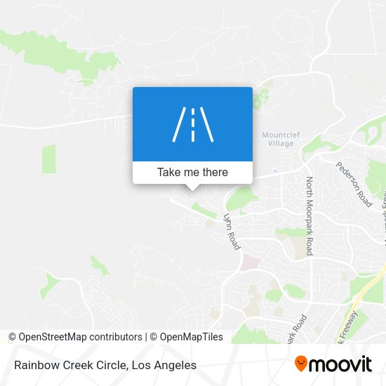 Rainbow Creek Circle map