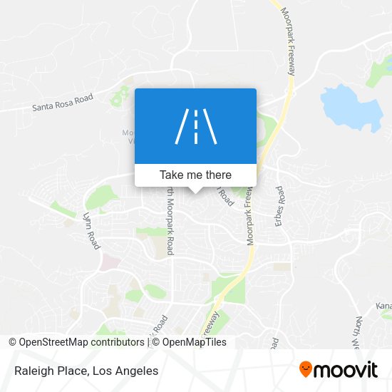 Mapa de Raleigh Place