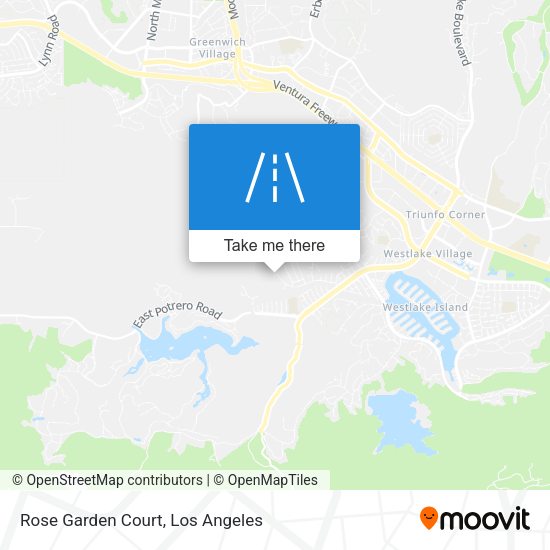 Rose Garden Court map