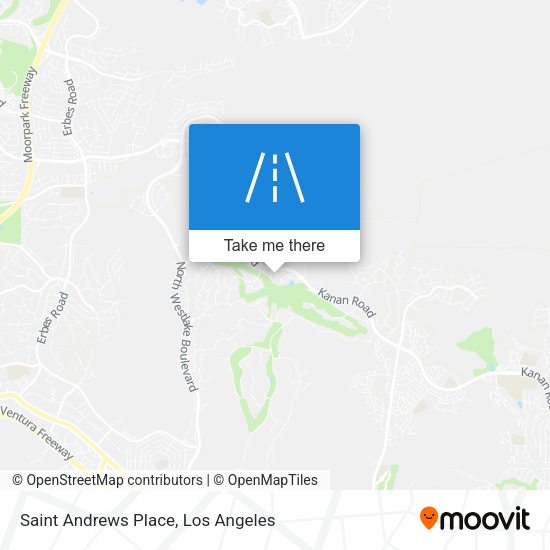 Mapa de Saint Andrews Place