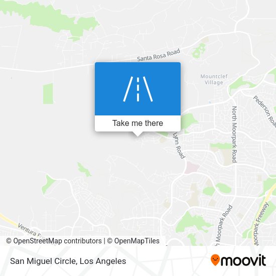 San Miguel Circle map