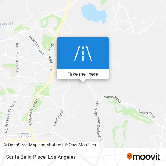 Mapa de Santa Bella Place