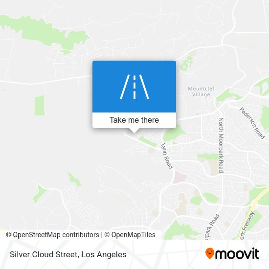 Mapa de Silver Cloud Street