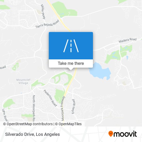 Silverado Drive map