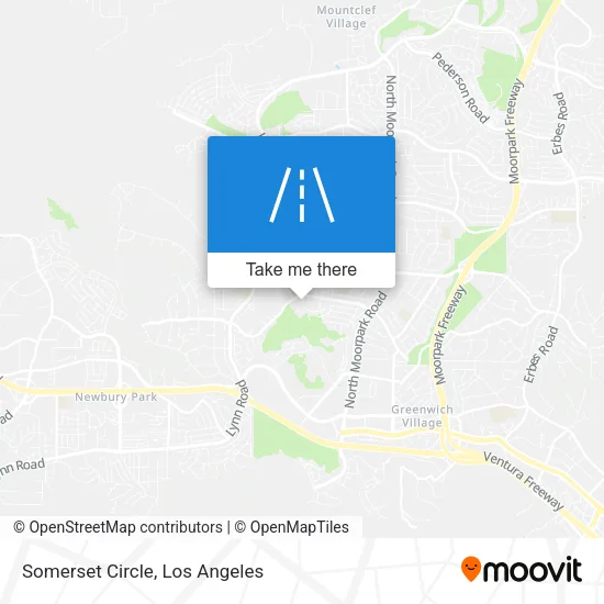 Somerset Circle map