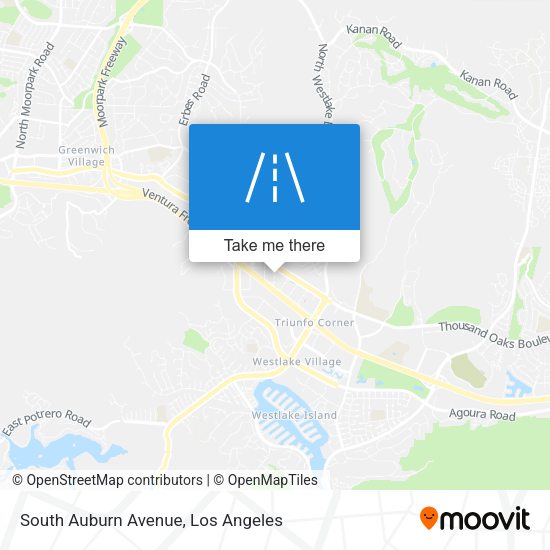 South Auburn Avenue map
