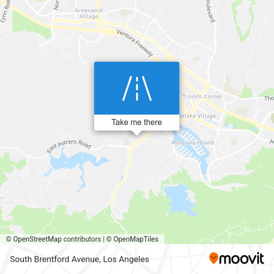 South Brentford Avenue map