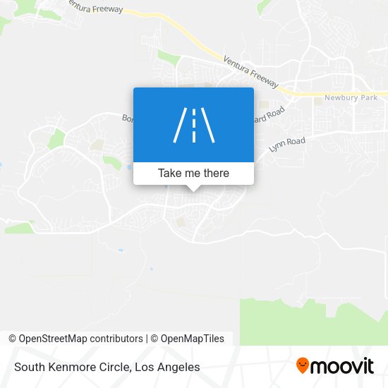Mapa de South Kenmore Circle