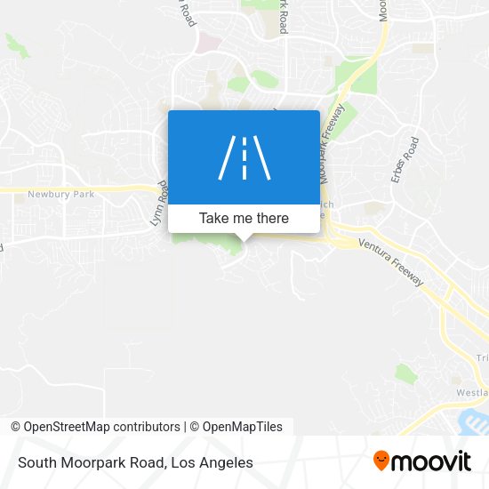 Mapa de South Moorpark Road