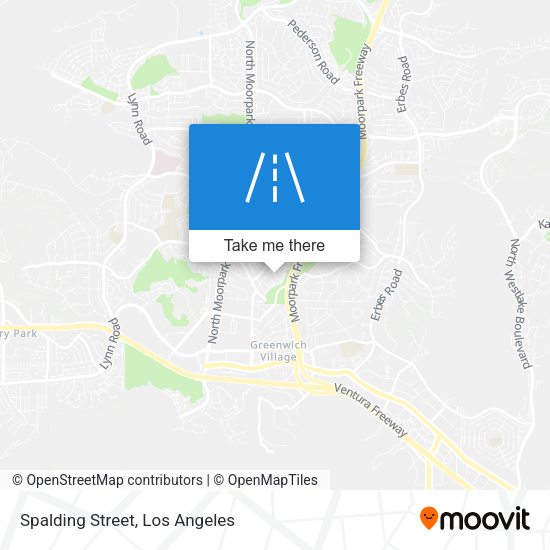 Mapa de Spalding Street