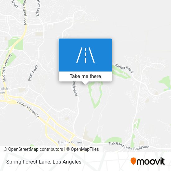 Mapa de Spring Forest Lane