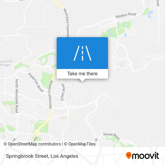 Springbrook Street map