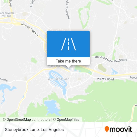 Stoneybrook Lane map