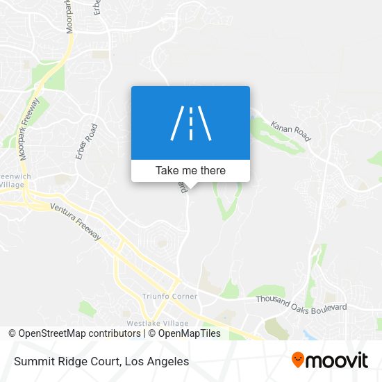 Mapa de Summit Ridge Court