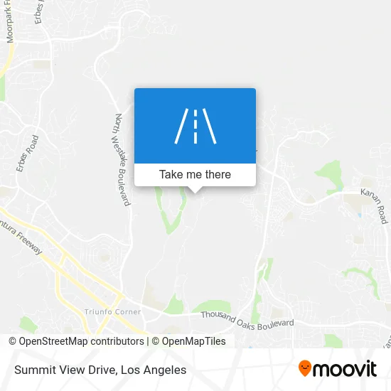 Summit View Drive map