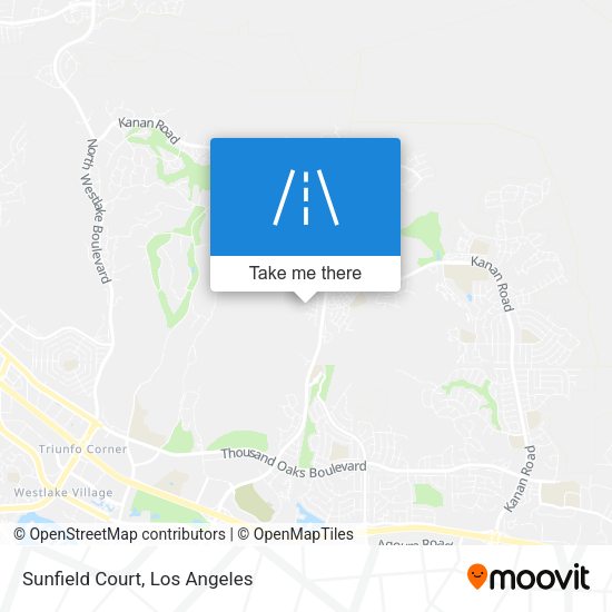 Mapa de Sunfield Court