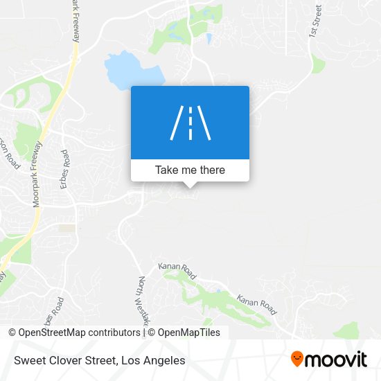 Mapa de Sweet Clover Street