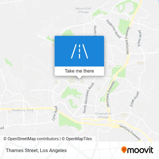 Mapa de Thames Street