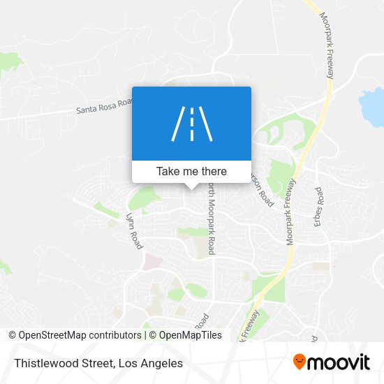 Mapa de Thistlewood Street