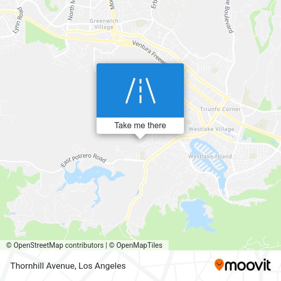 Mapa de Thornhill Avenue