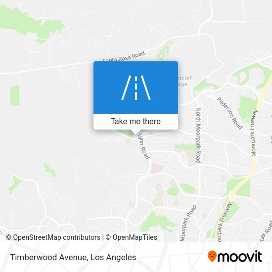 Mapa de Timberwood Avenue