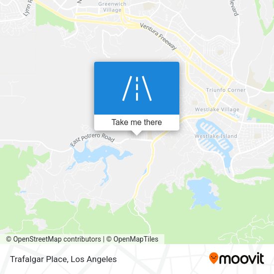 Mapa de Trafalgar Place