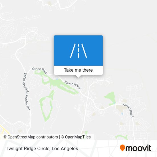 Twilight Ridge Circle map