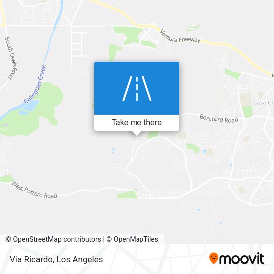 Mapa de Via Ricardo