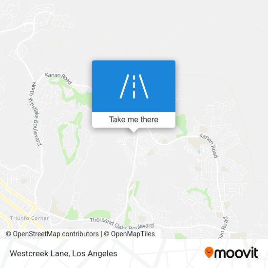 Mapa de Westcreek Lane