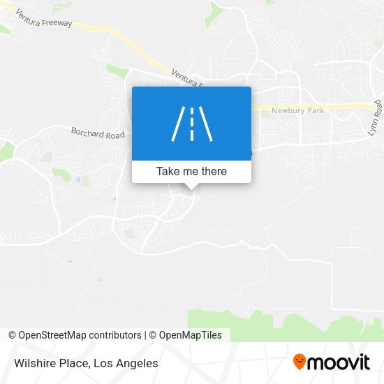 Mapa de Wilshire Place