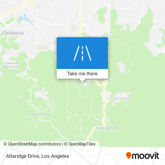 Mapa de Altaridge Drive