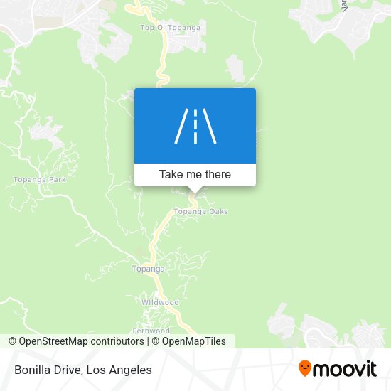 Mapa de Bonilla Drive