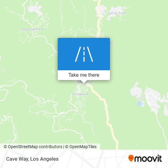 Cave Way map