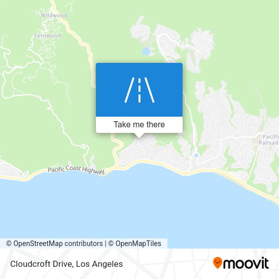 Mapa de Cloudcroft Drive