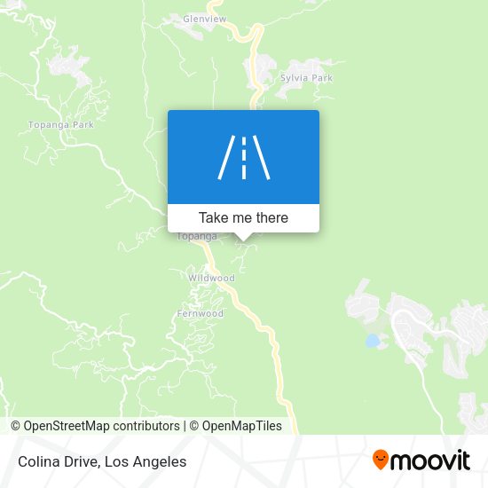 Colina Drive map