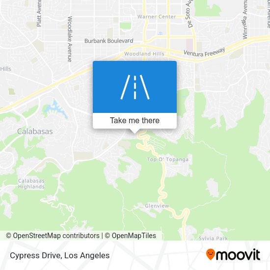 Mapa de Cypress Drive