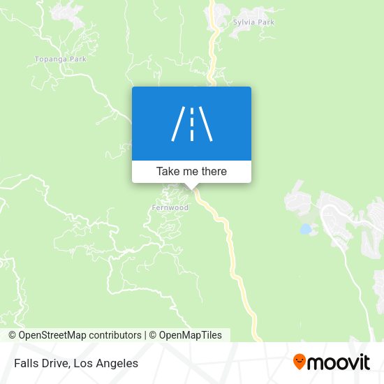 Mapa de Falls Drive