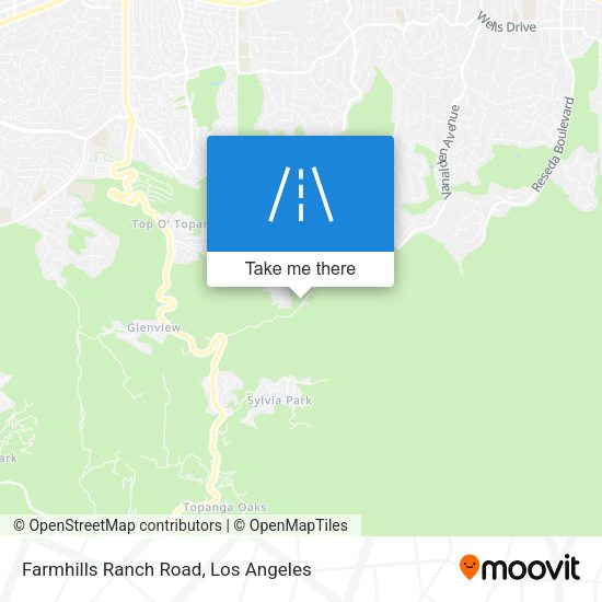 Farmhills Ranch Road map