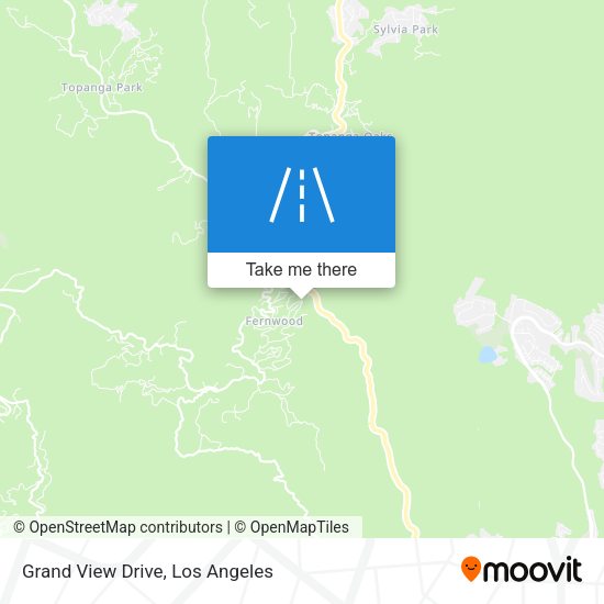 Grand View Drive map