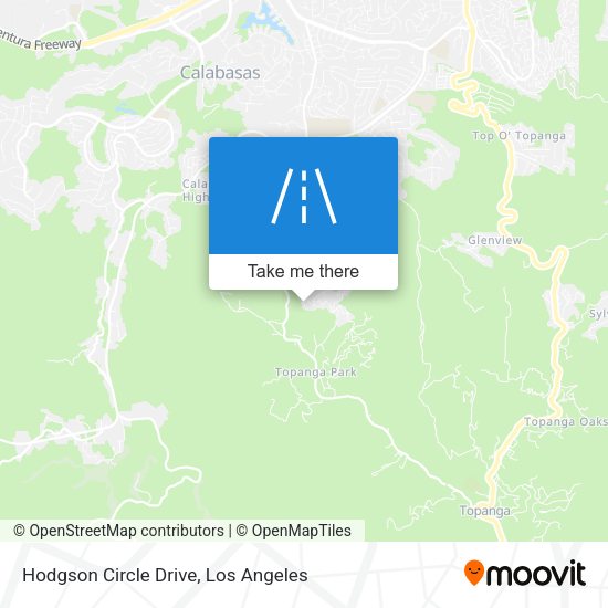 Hodgson Circle Drive map