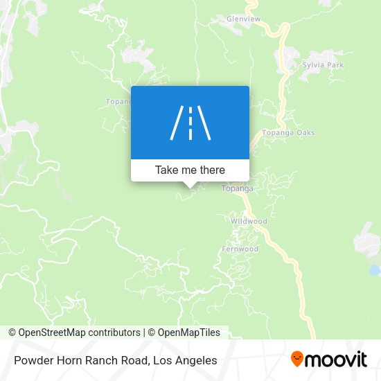 Mapa de Powder Horn Ranch Road