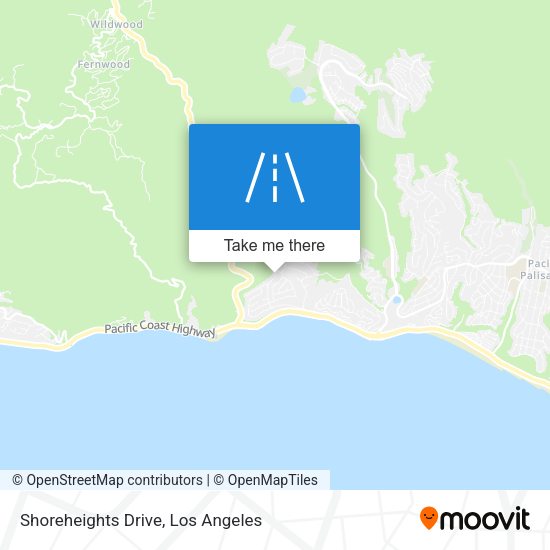 Mapa de Shoreheights Drive