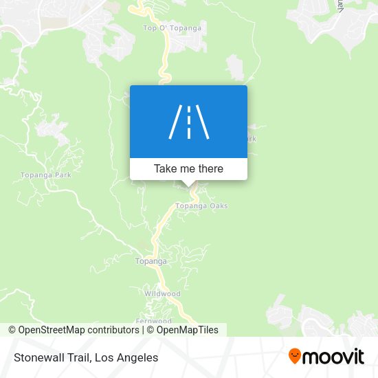 Mapa de Stonewall Trail