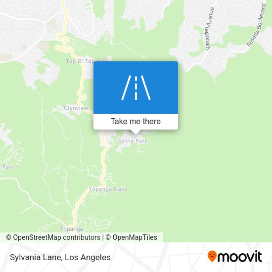 Mapa de Sylvania Lane