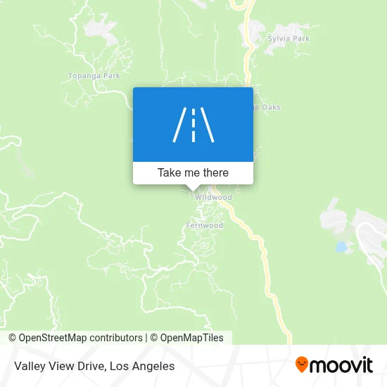 Valley View Drive map