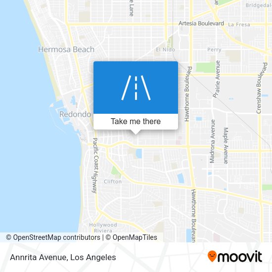 Mapa de Annrita Avenue