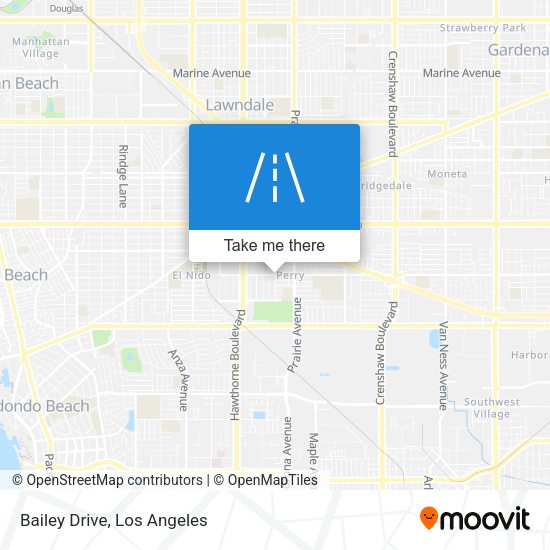 Mapa de Bailey Drive
