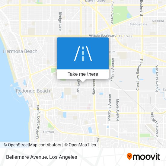 Bellemare Avenue map